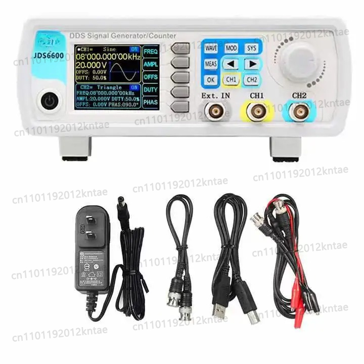 JDS6600 15/30/40/50/60MHz DDS  - Dual Channel Arbitrary Waveform Function Generator 60Mhz review and price