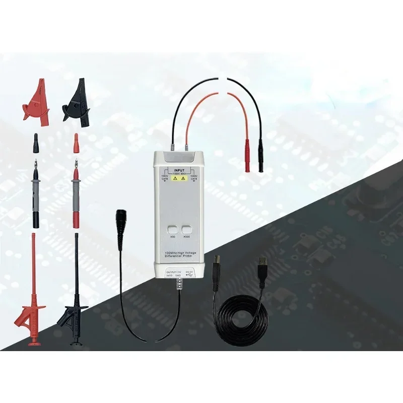 New Oscilloscope 1300V 100MHz  - High Voltage Differential Probe 100Mhz 1300V review and price