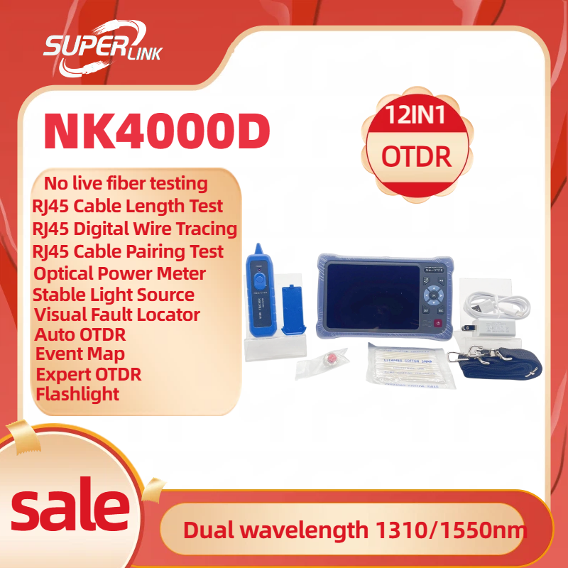 Novker 12-in-1 Mini OTDR NK400 - Optical Time Domain Reflectometer Otdr 1310 1550Nm review and price