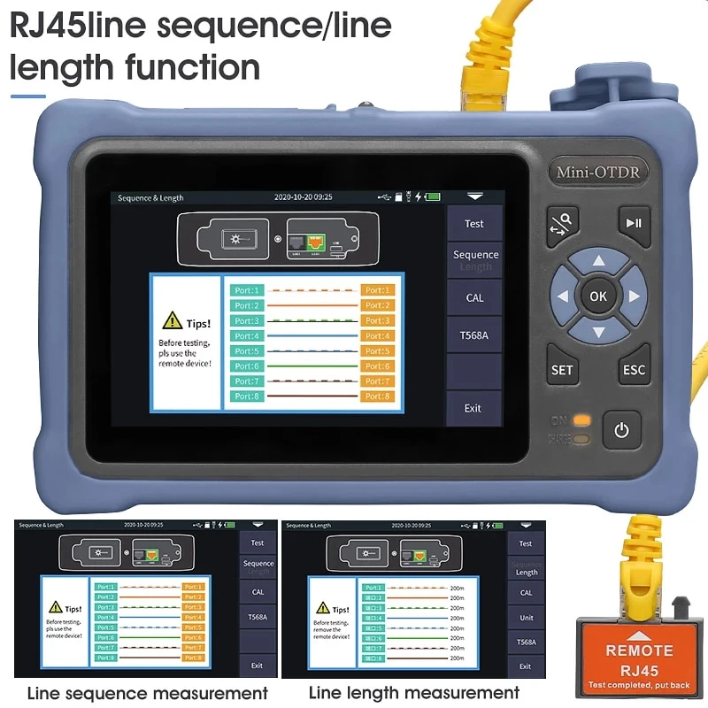 Novker 12-in-1 Mini OTDR NK400 - Optical Time Domain Reflectometer Otdr 1310 1550Nm review and price
