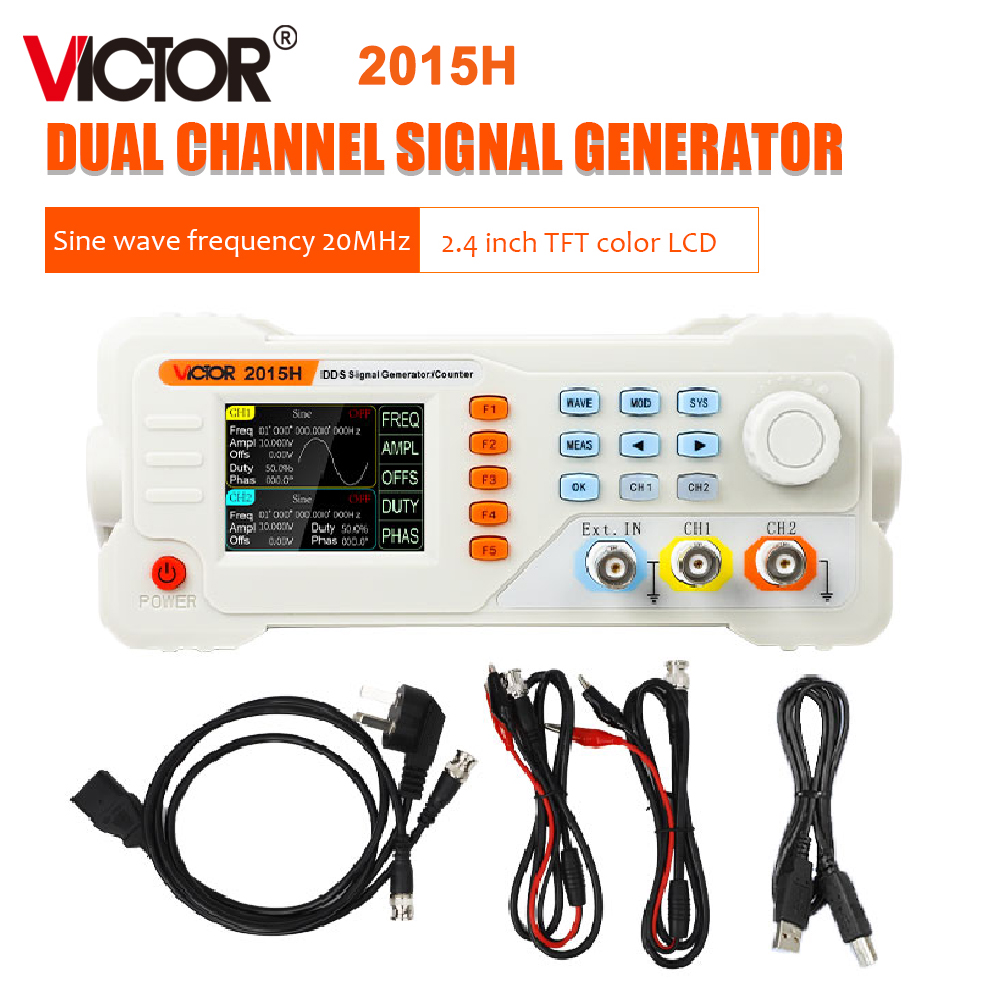 RuoShui 2015H 2040H 2060H Wave - Dual Channel Arbitrary Waveform Function Generator 60Mhz review and price