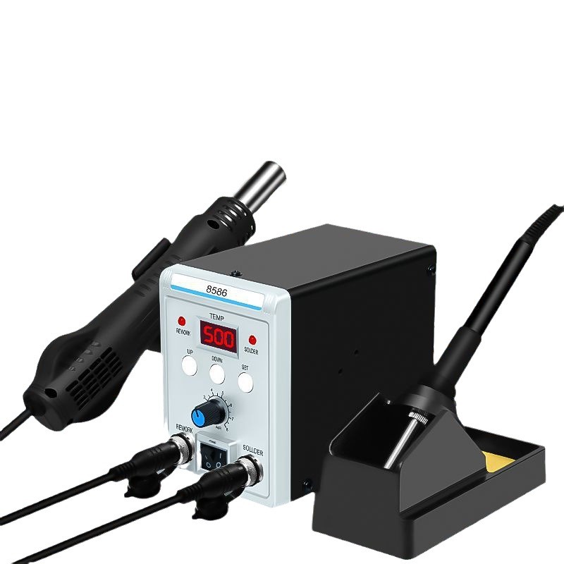 8586 2 in 1 Soldering Rework S - Smd Rework Station Hot Air Soldering 2 In 1 review and price