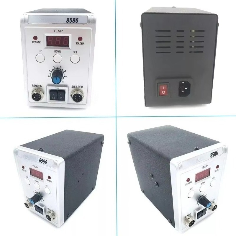 760W 8586 2 in 1 Hot Air Solde - Smd Rework Station Hot Air Soldering 2 In 1 review and price